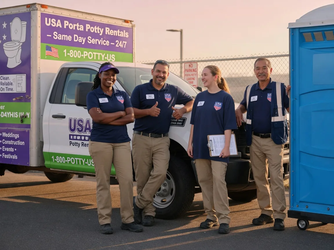 Porta Potty Rental company in Pitcairn, PA