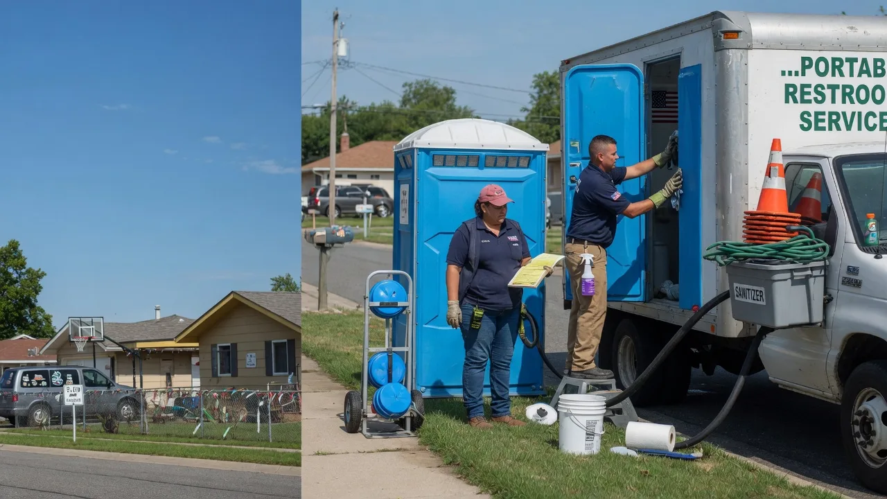 Portable Toilet Rental in Pitcairn, PA near me